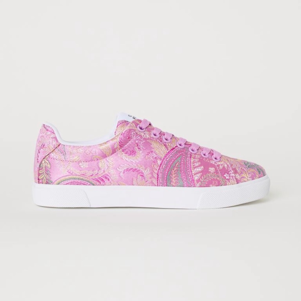 H&M Paisley Patterned Sneakers